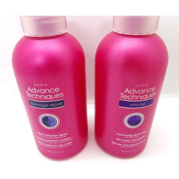 Avon Advanced Techniques Volume Spray Gel lot of 2 New - Picture 3 of 3